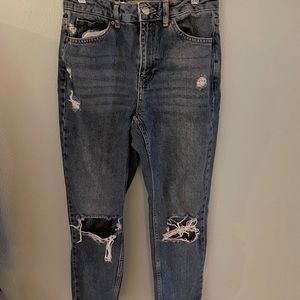 Topshop moto mom jeans